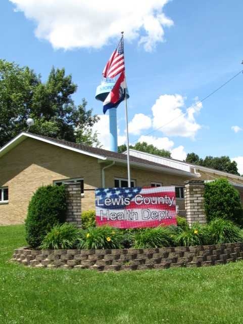 Lewis County Health Department building in Monticello